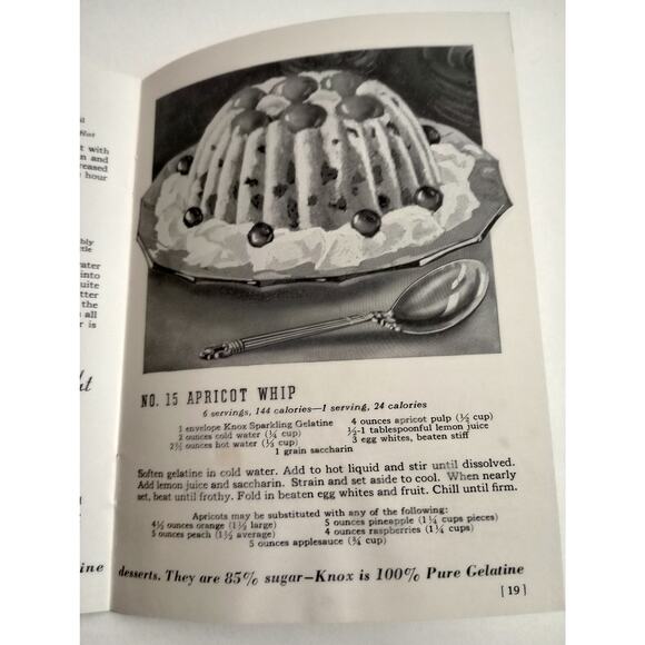 Vintage Cook Book Control Your Weight with Knox Gelatine Recipes (bb2) - Picture 7 of 10